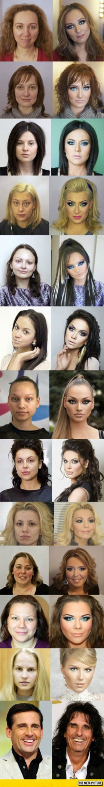 Top 13 makeup transformations