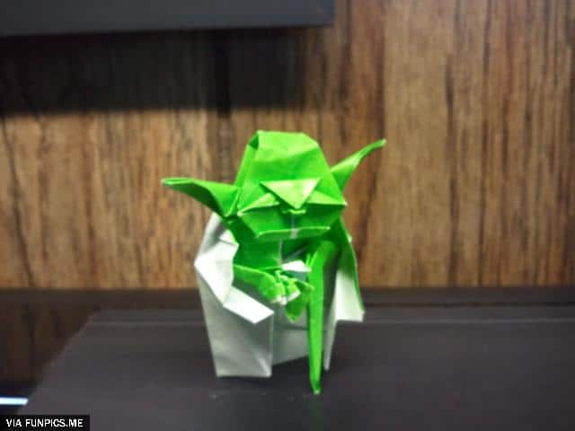 Yoda Origami