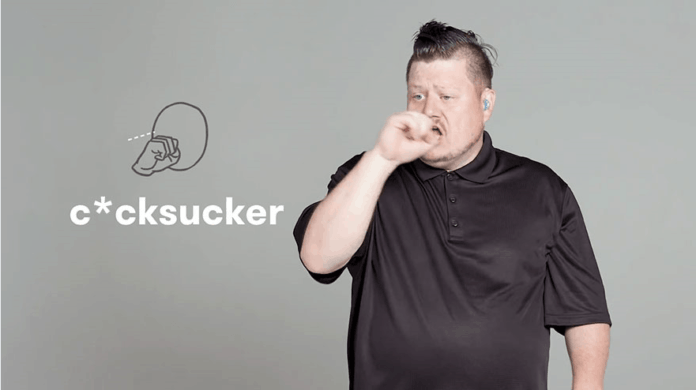 Deaf people show us how to say swear words in sign language