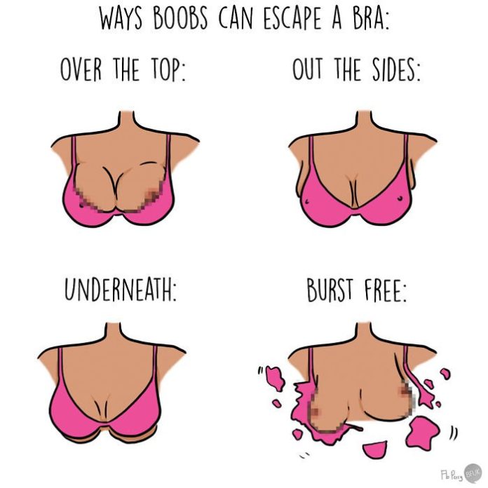 40 Common Bra Fitting Problems Men Are Not Aware