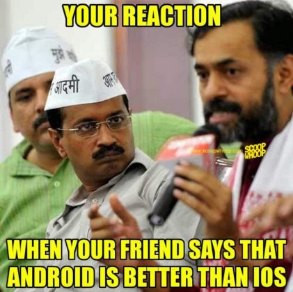 25 Iphone vs Android memes to keep the battle running forever