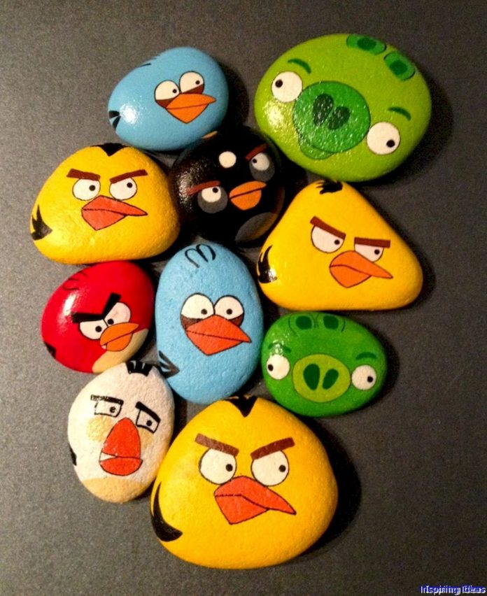 The best funny rock painting ideas to send as gifts