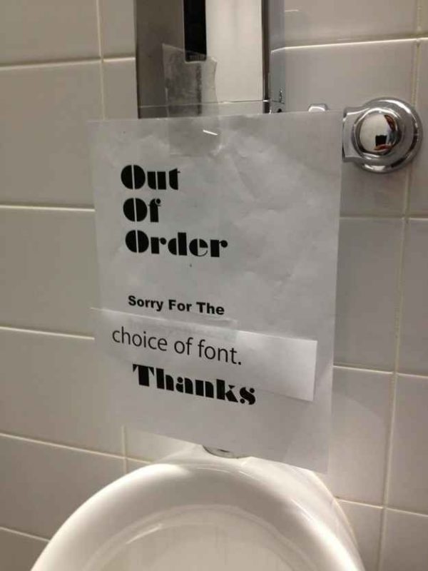 10 Funny Toilet Out Of Order Sign